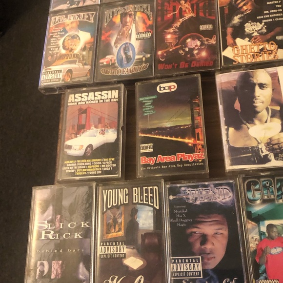 BUNDLE DEAL VINTAGE RAP MUSIC ALL KINDS NEW CASSETTE TAPES LOOK CLOSELY ZOOM IN - Picture 11 of 16